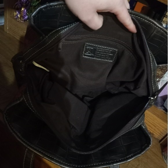 Vtg Relic Shoulder Bag Tapestry Multicolor Floral Colorful Hippie Vibes Boho - Picture 8 of 8